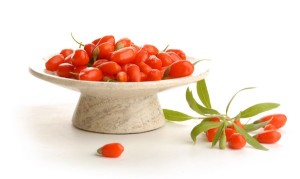 frische Goji Beeren / Wolfsbeeren